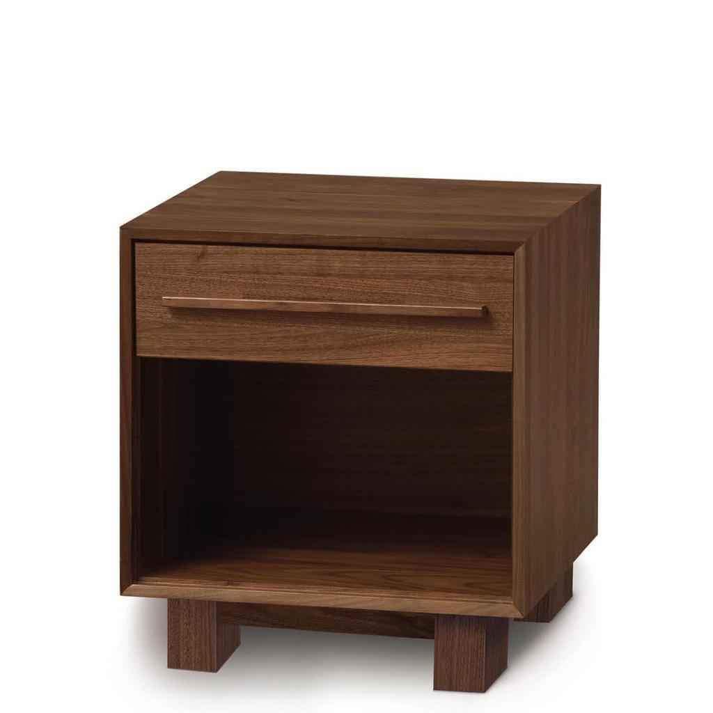 Sloane One Drawer Nightstand in Natural Walnut - Urban Natural Home Furnishings. Nightstands, Copeland