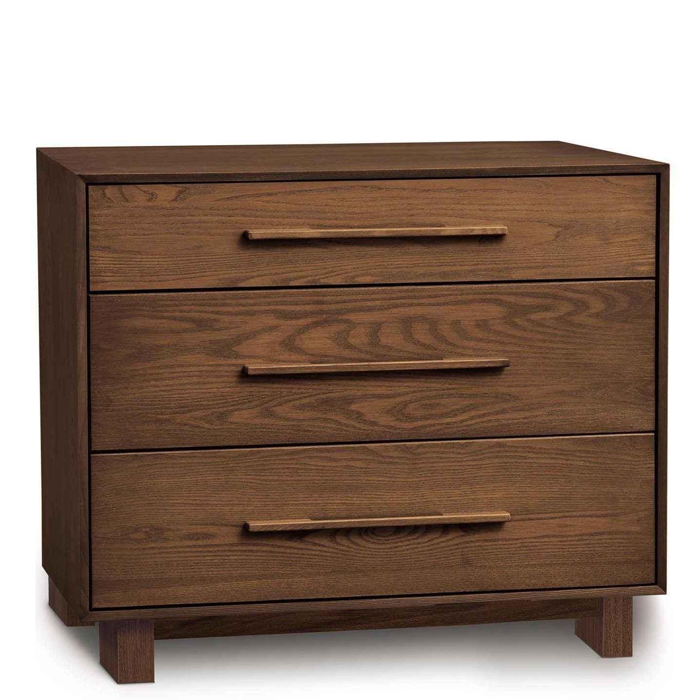 Sloane Three Drawer Dresser in Natural Walnut - Urban Natural Home Furnishings. Dressers & Armoires, Copeland