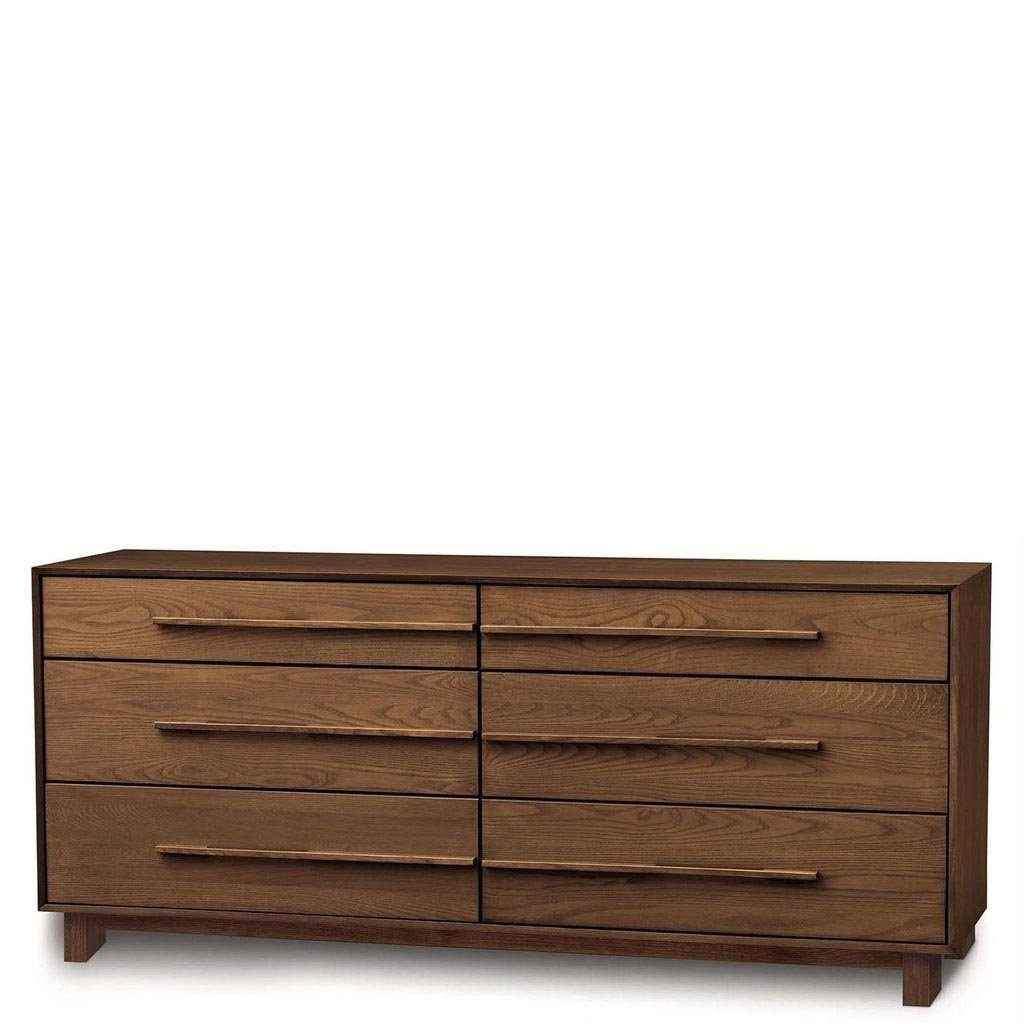 Sloane Six Drawer Dresser in Natural Walnut - Urban Natural Home Furnishings. Dressers & Armoires, Copeland