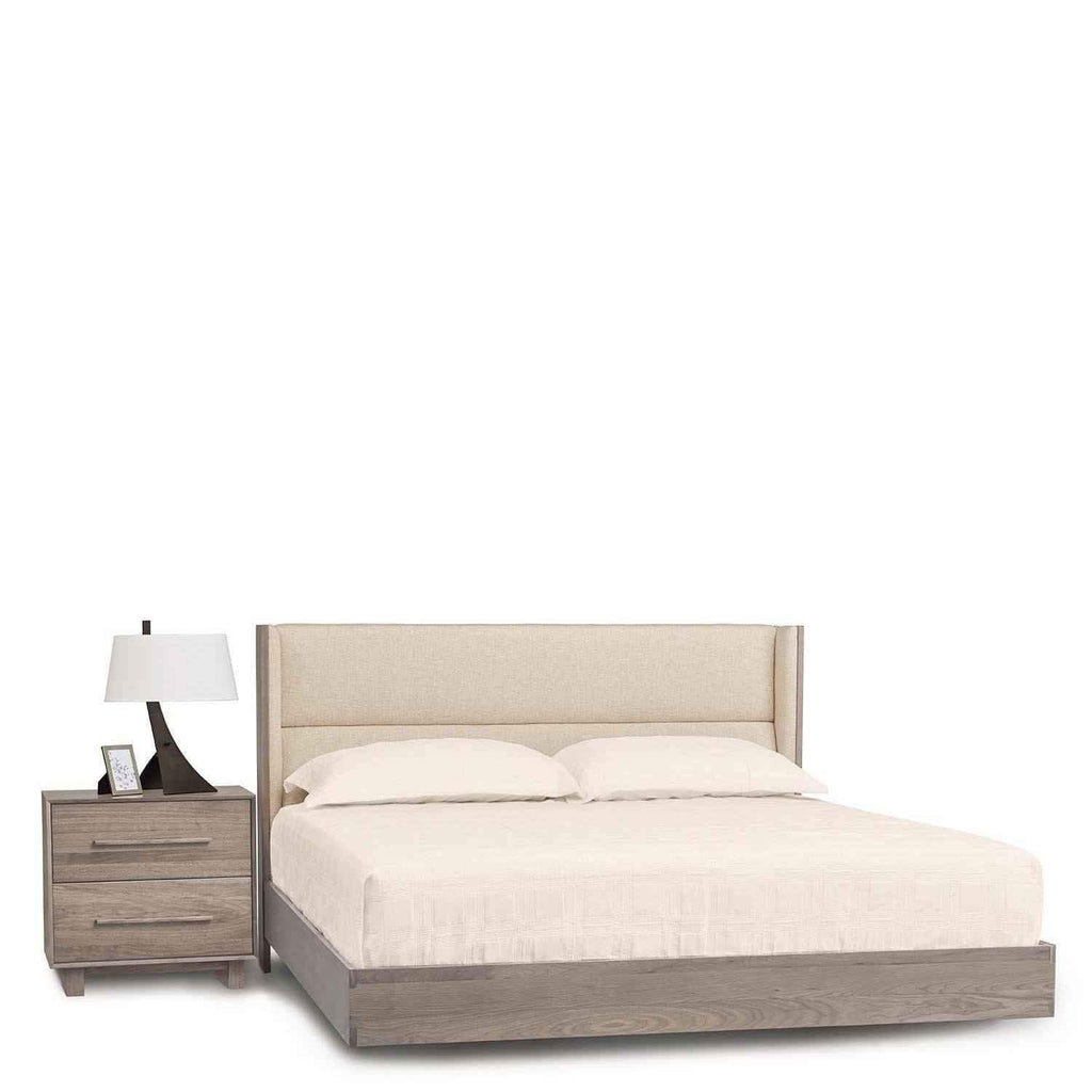 Sloane Floating Bed in Ash - Urban Natural Home Furnishings.  Solid Wood Bed, Copeland