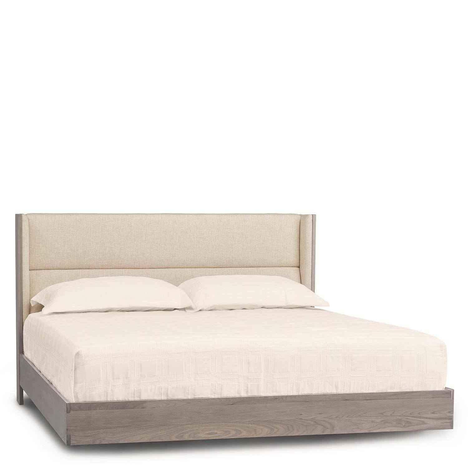Sloane Floating Bed in Ash - Urban Natural Home Furnishings. Solid Wood Bed, Copeland