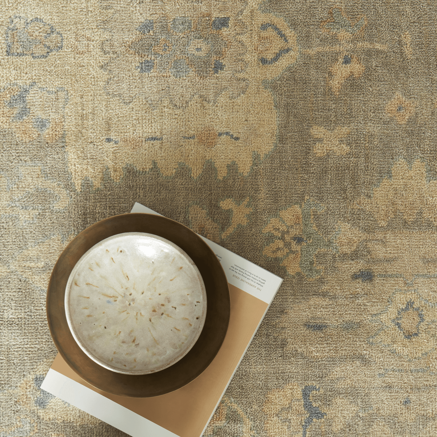 Vincent Hand Knotted Rug in Pebble - Urban Natural Home Furnishings
