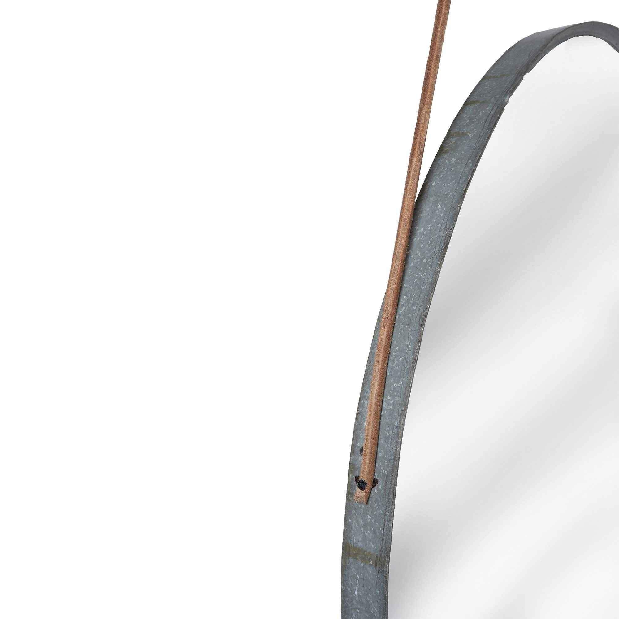 Wine Barrel Hanging Mirror - Urban Natural Home Furnishings. Mirrors, Cisco Brothers