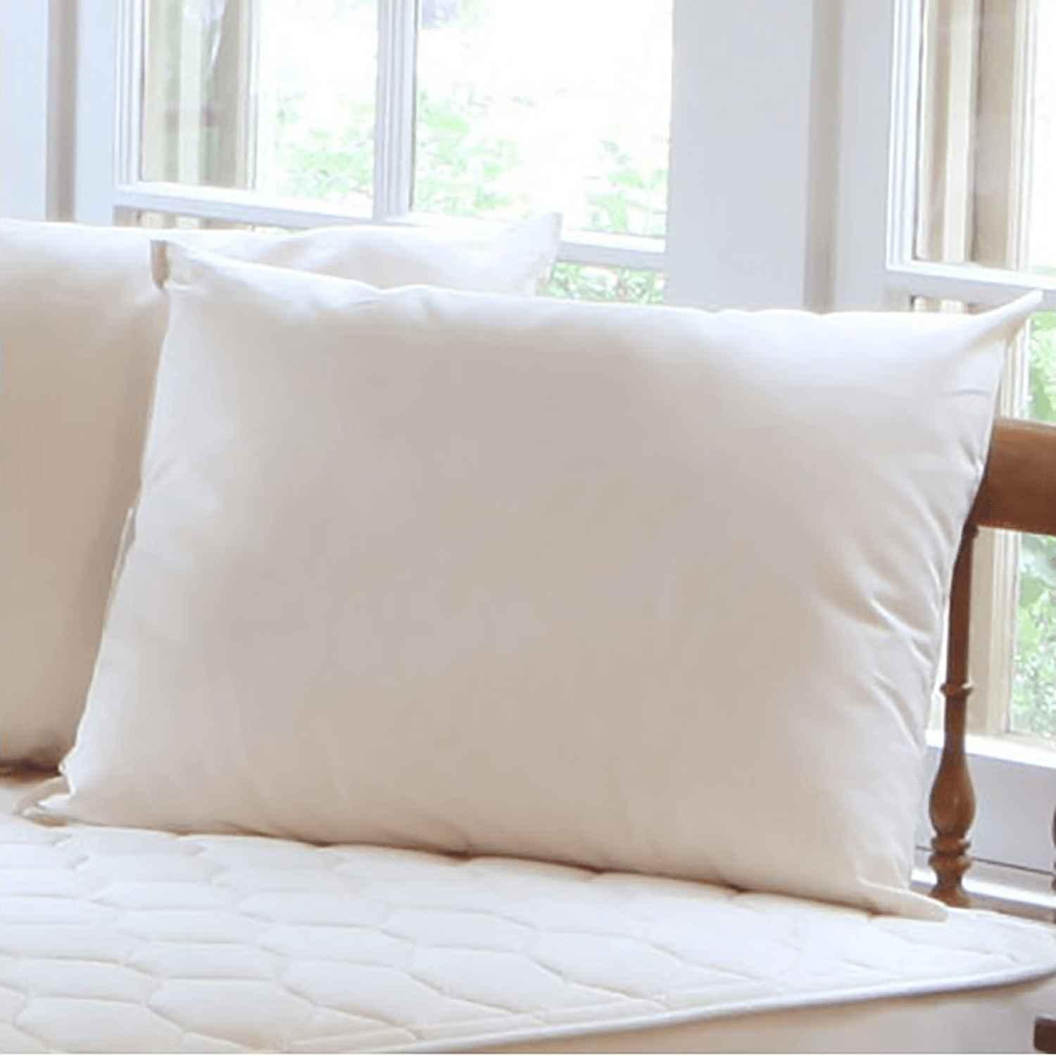 Organic Cotton Pillow with PLA Fill - Urban Natural Home Furnishings
