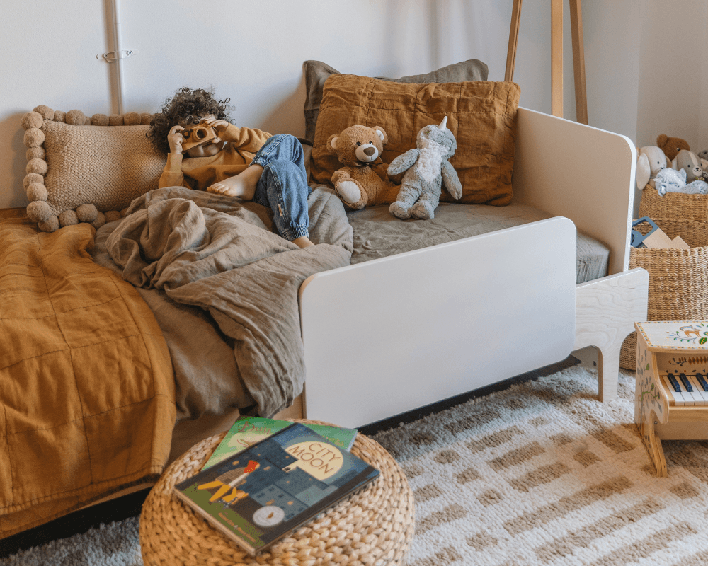 New Darlings’ Kids Room Makeover featuring Oeuf