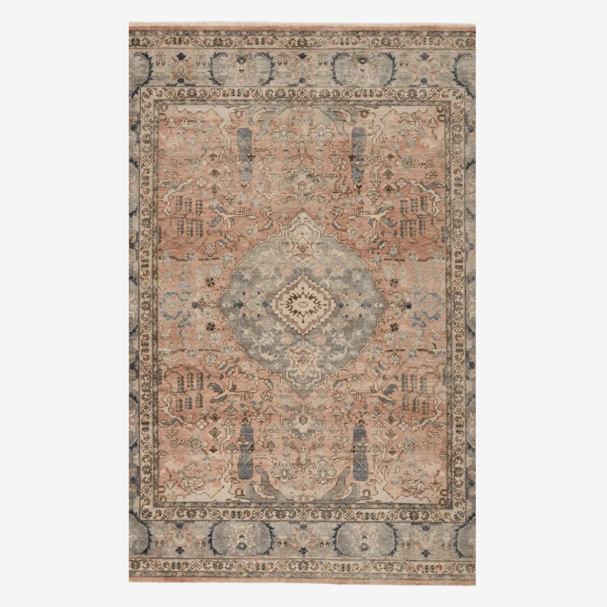 Someplace In Time Pendulum Hand Knotted Rug – Urban Natural Home