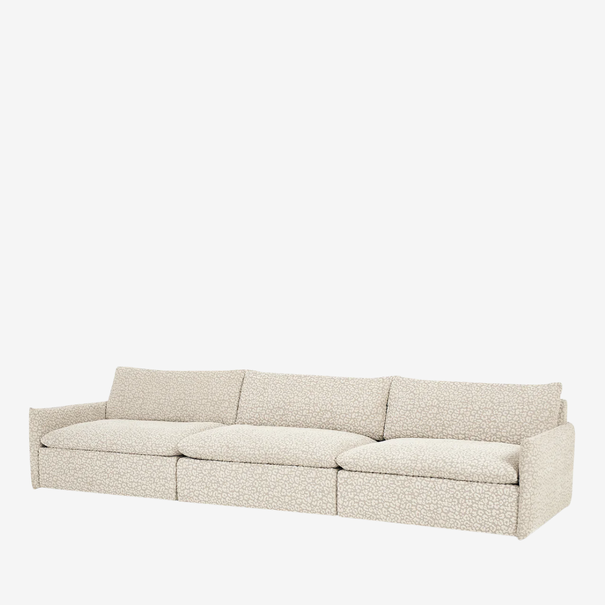 Versa Three Seat Sofa with Knife Edge Arm - Thumbnail 2