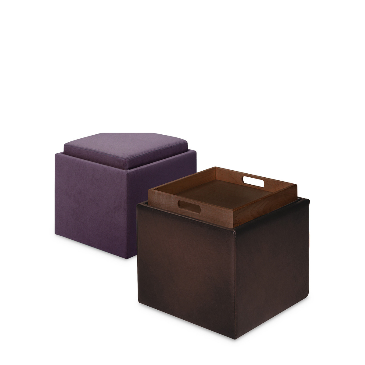 Uno Square Storage Ottoman - Thumbnail 3