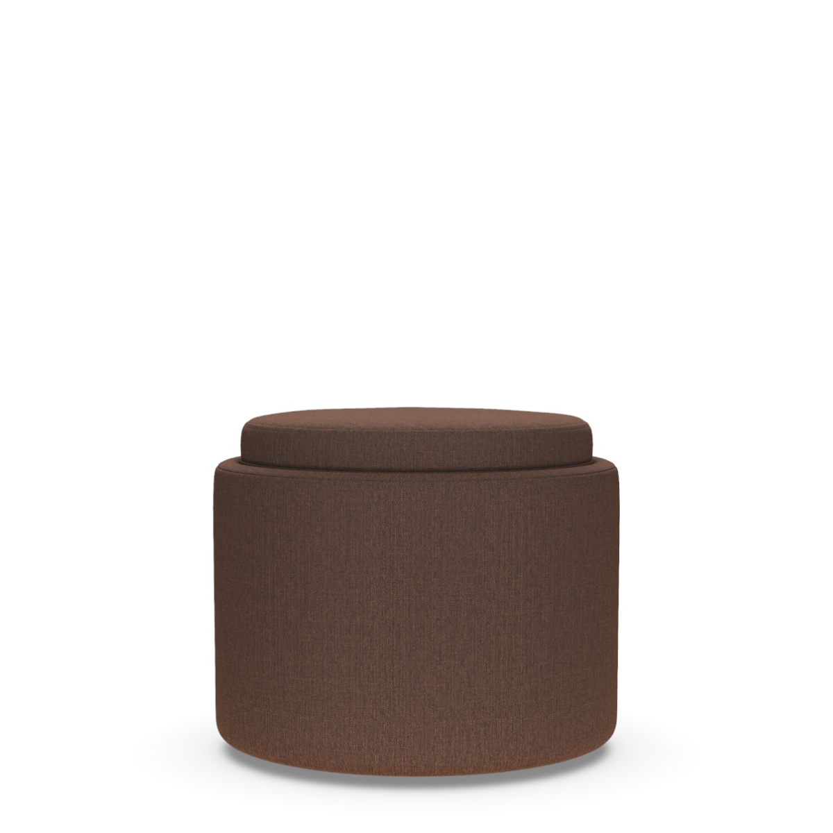 Uno Round Storage Ottoman - Thumbnail 4