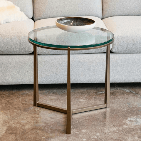 Cooper End Table Cooper Round End Table | Charleston Forge – Urban Natural Home