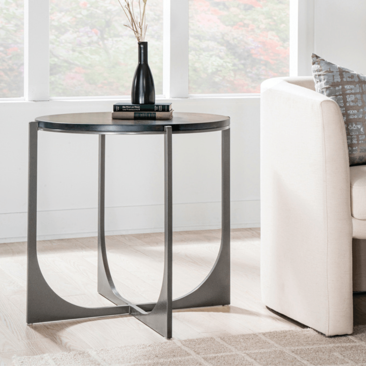 Havana Round End Table - Thumbnail 2