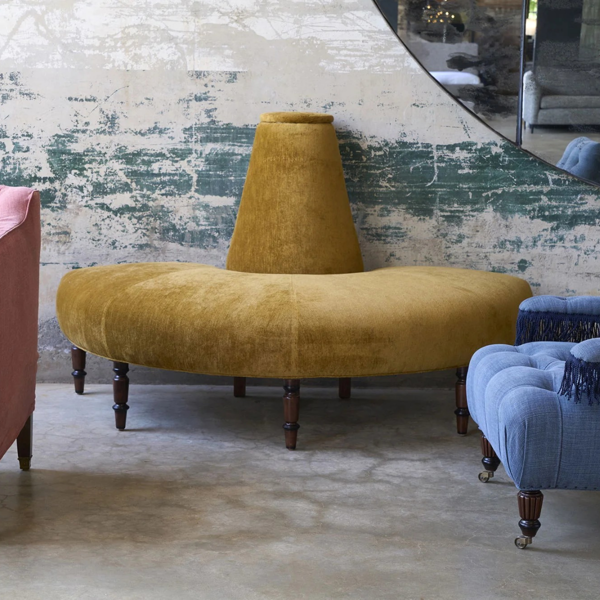 Cisco Home Coin Sofa - Thumbnail 4