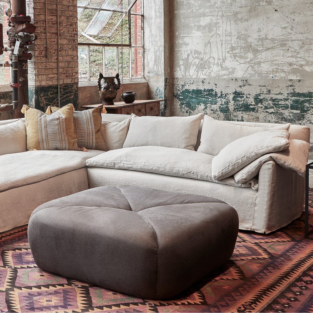 Donato 2-Piece L-Shaped Sectional - Thumbnail 2