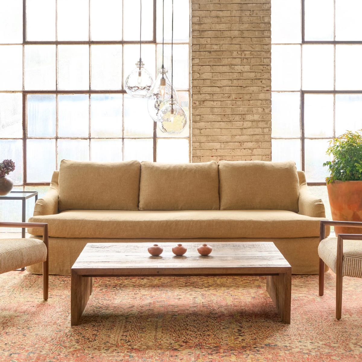 Emerson Slipcovered Sofa