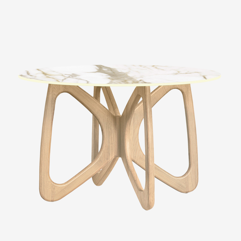 Butterfly Round Dining Table | Copeland – Urban Natural Home