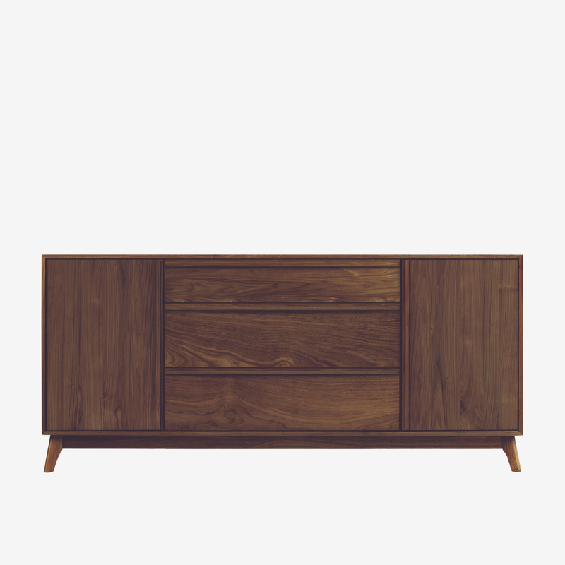 Catalina Buffet - 1 Door Either Side, 3 Centered Drawers