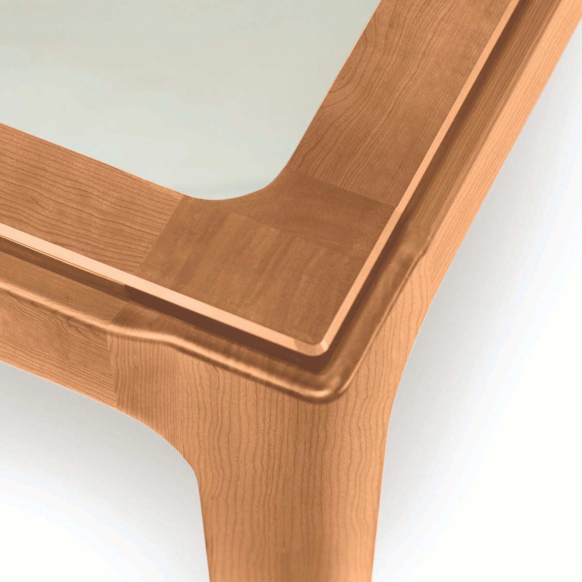 Lisse Glass Top Table - Thumbnail 4