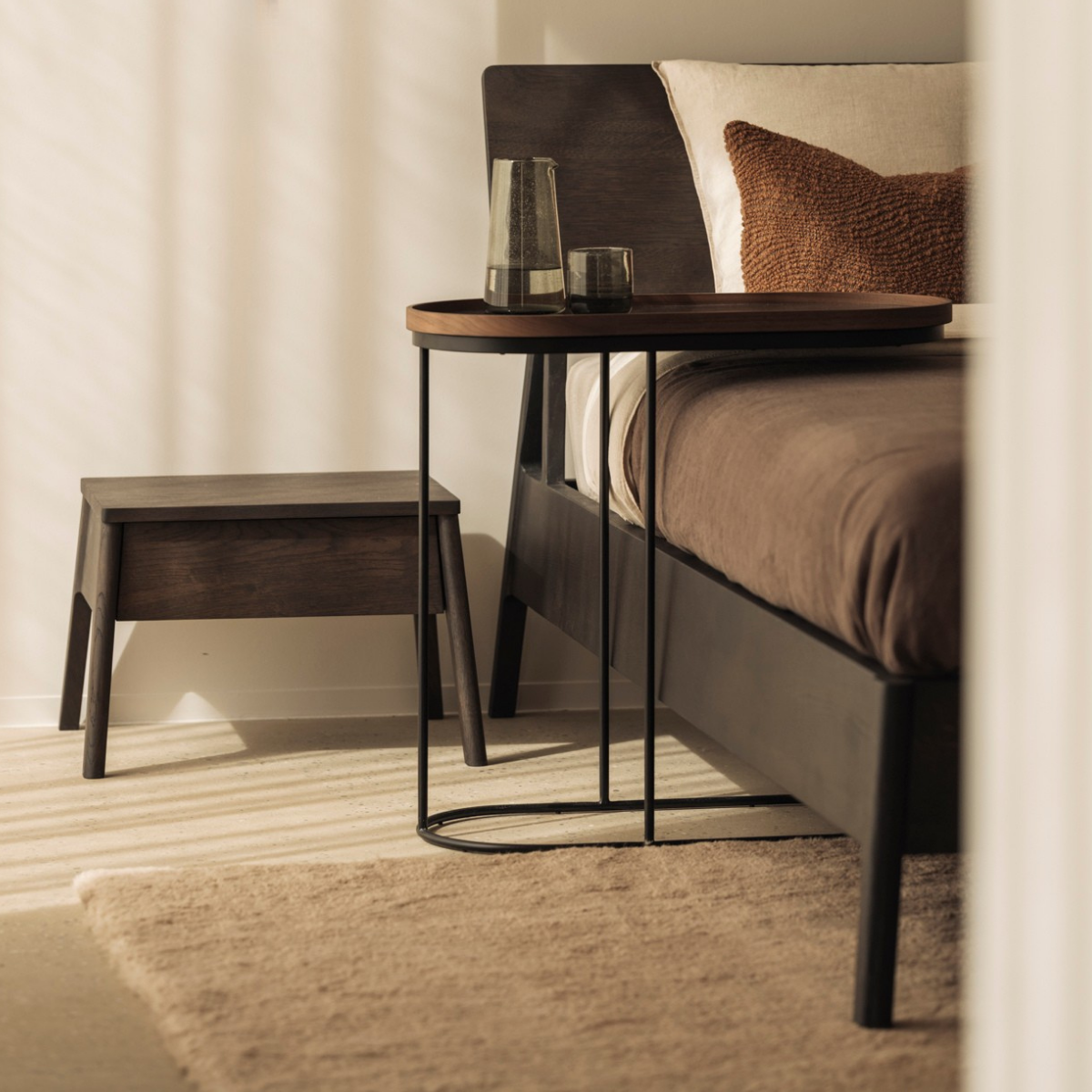 Oblong Tray Side Table - Thumbnail 4