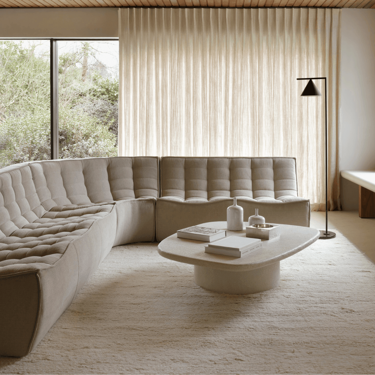 Ethnicraft Elements Coffee Table - Pebble - Thumbnail 5