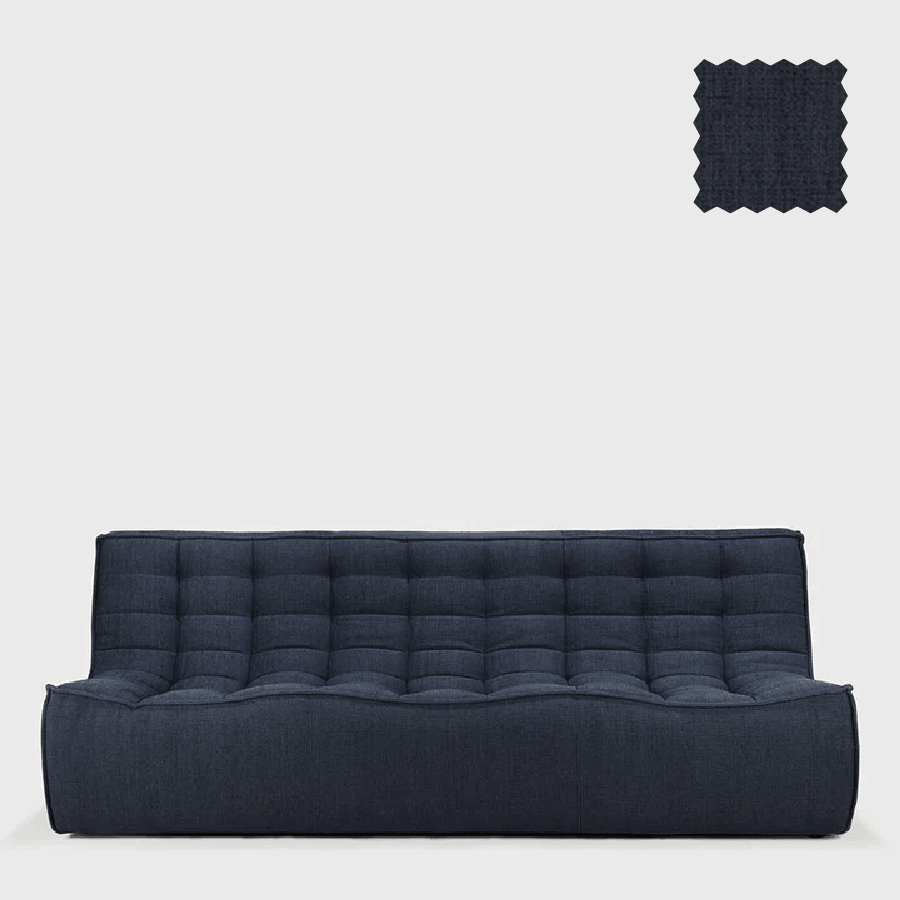 Ethnicraft N701 Three Seat Sofa Sectional - Thumbnail 4