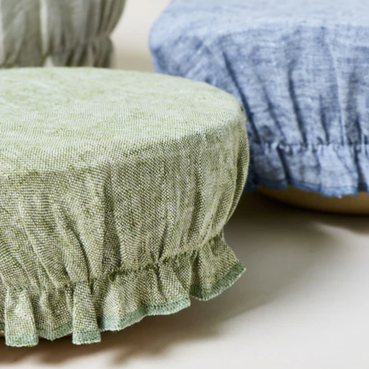 Washed Linen Bowl Covers - Thumbnail 2