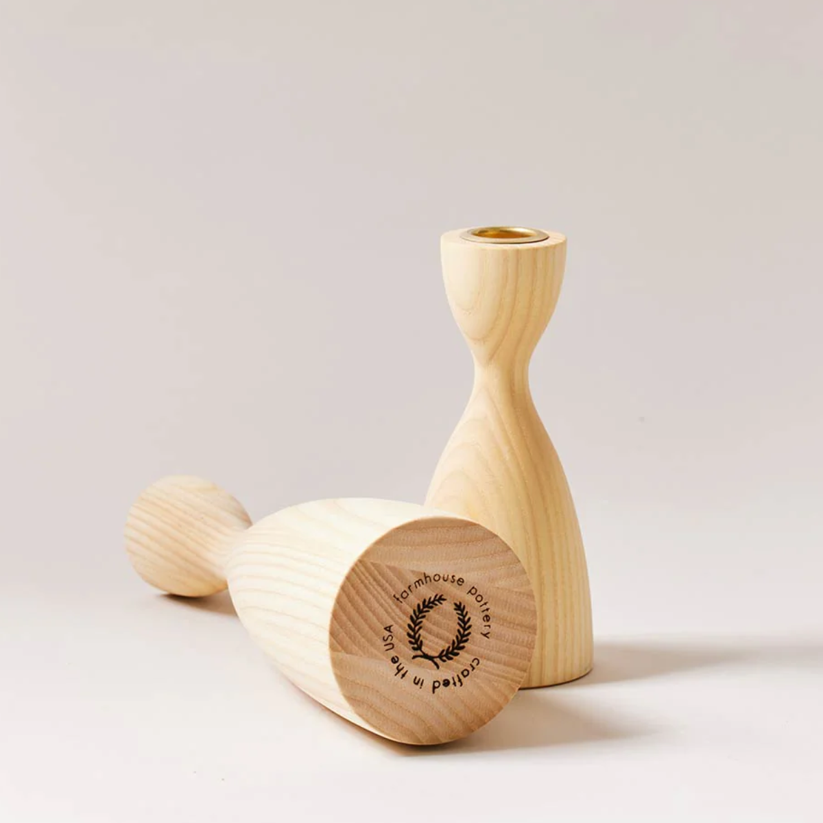 Farmhouse Pottery Pantry Candlestick - Thumbnail 4