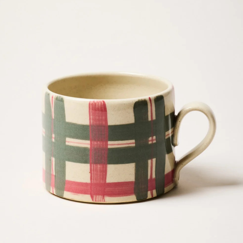 Winter Plaid Mug