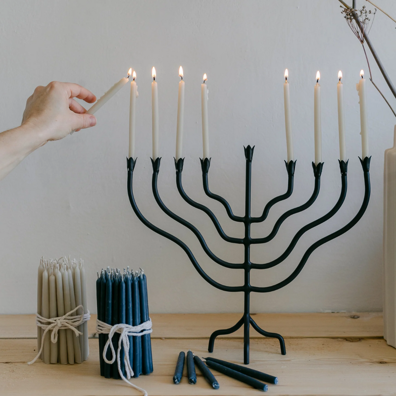 Tall Beacon Menorah