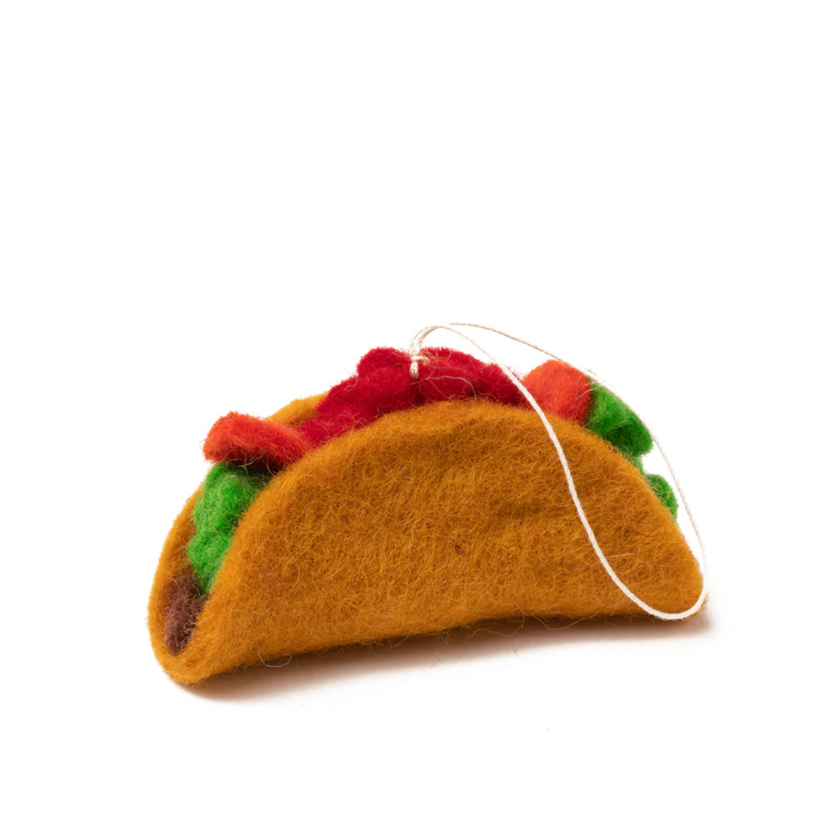 Felt Taco Ornament