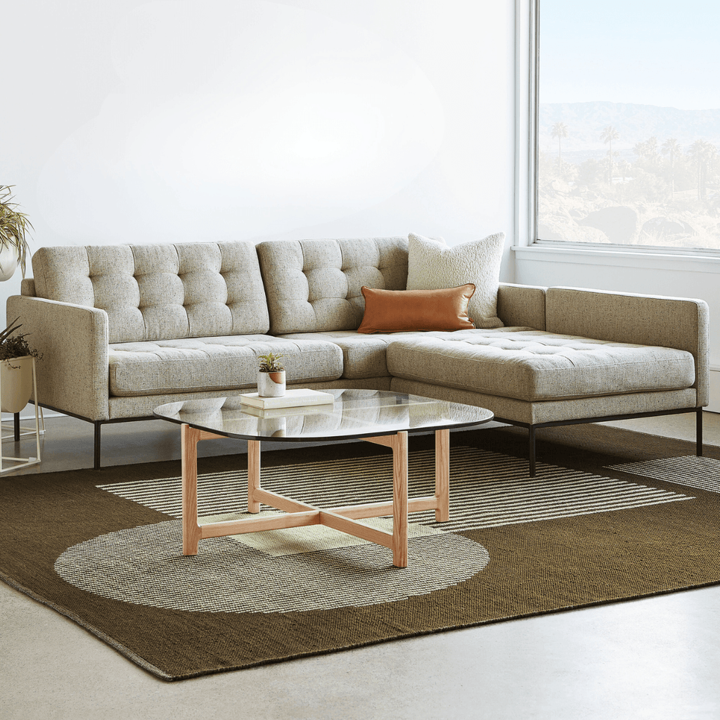 Mix Modular 3 PC Sectional Gus Modern Urban Natural Home