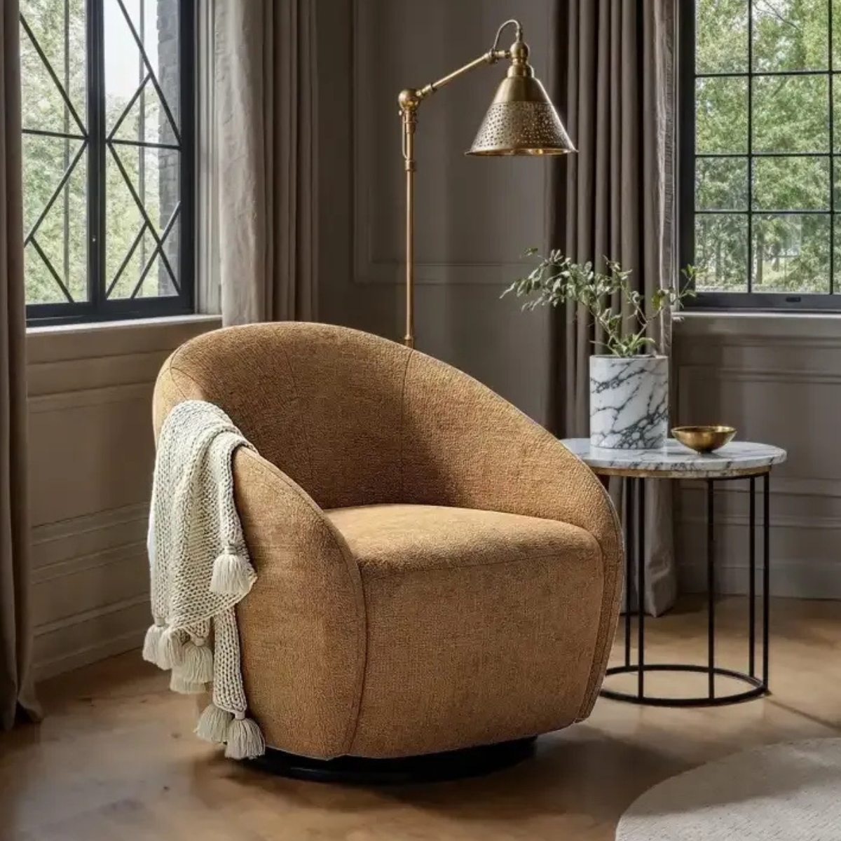 Regalia Swivel Chair - Thumbnail 5