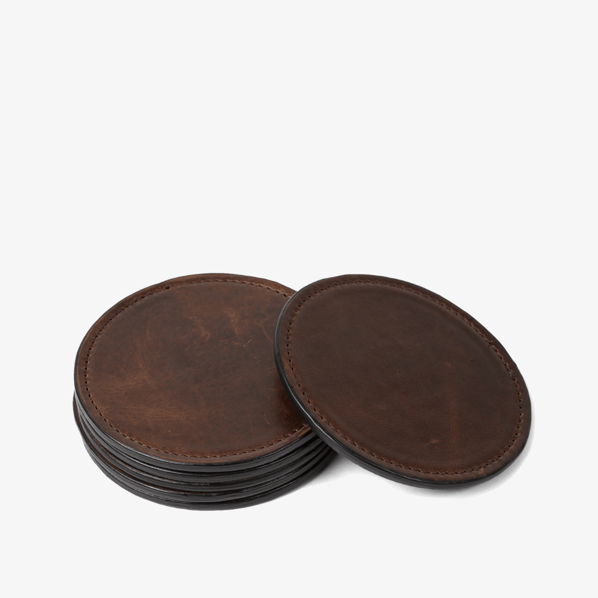 Leather Coaster Set - Thumbnail 5