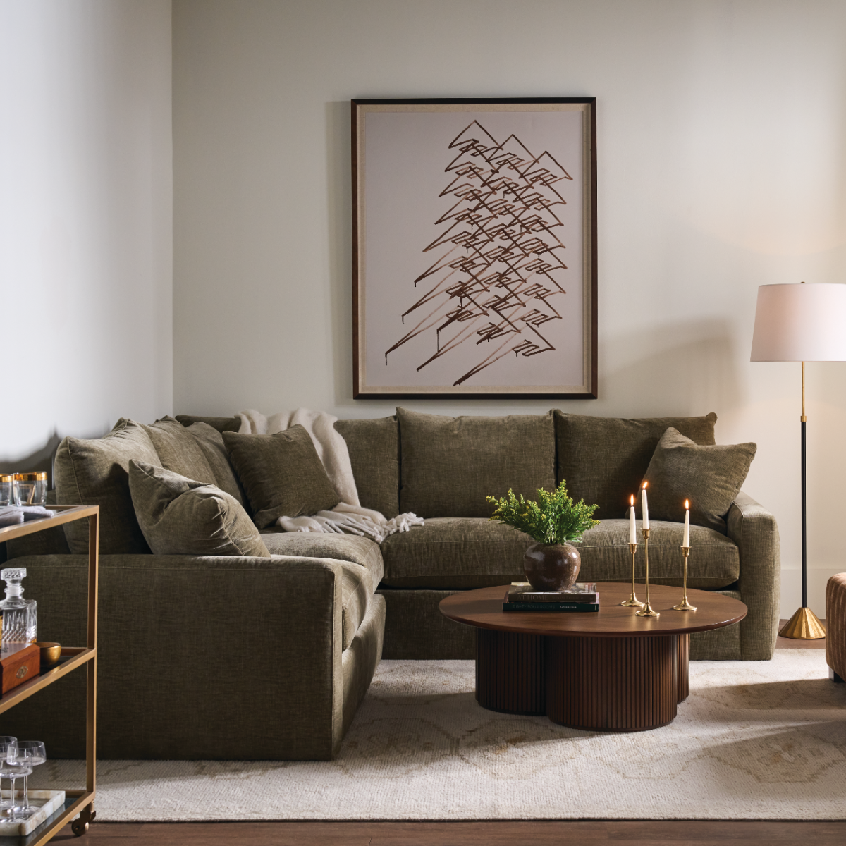 Rowe Alden Sectional - Thumbnail 5