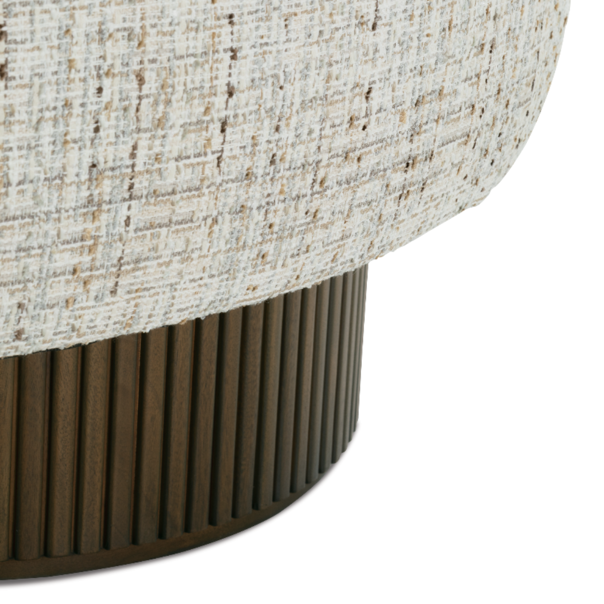 Kindred Round Ottoman - Thumbnail 3