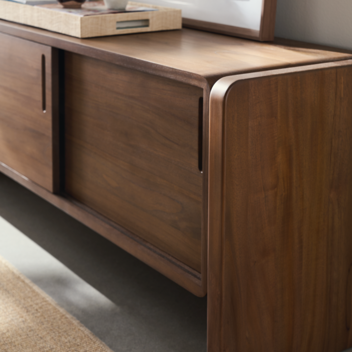 Nova Sliding Door Credenza - Thumbnail 5