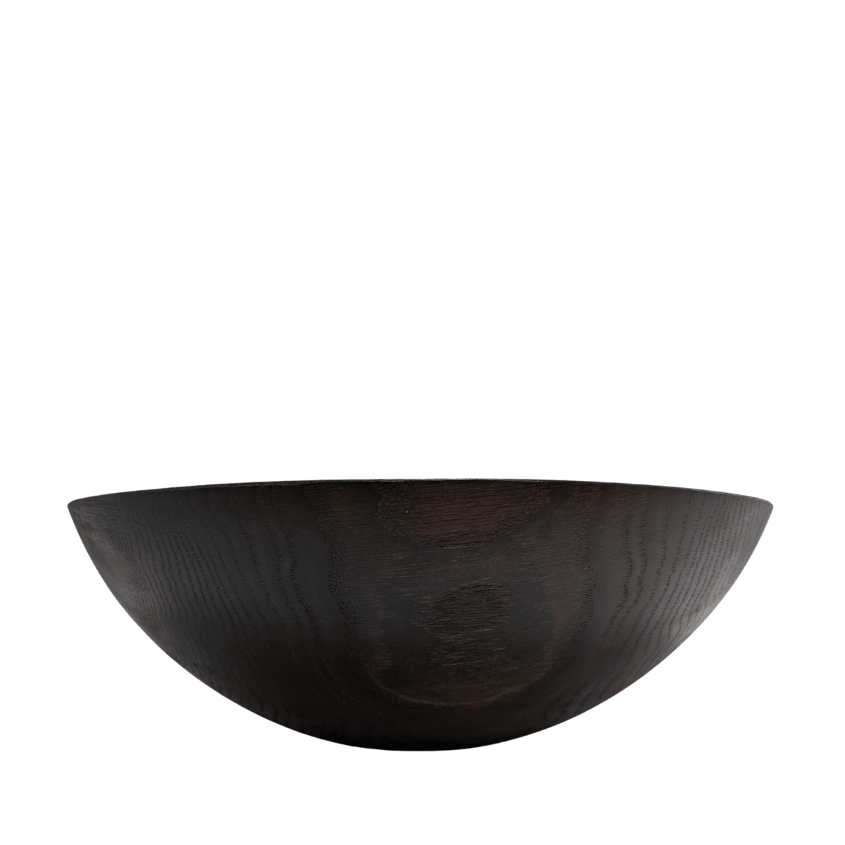 15" Black Ebonized Round Bowl - Thumbnail 3