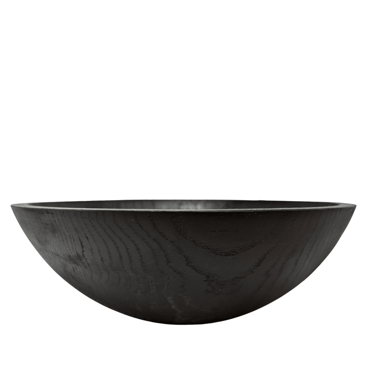 15" Black Ebonized Round Bowl - Thumbnail 5