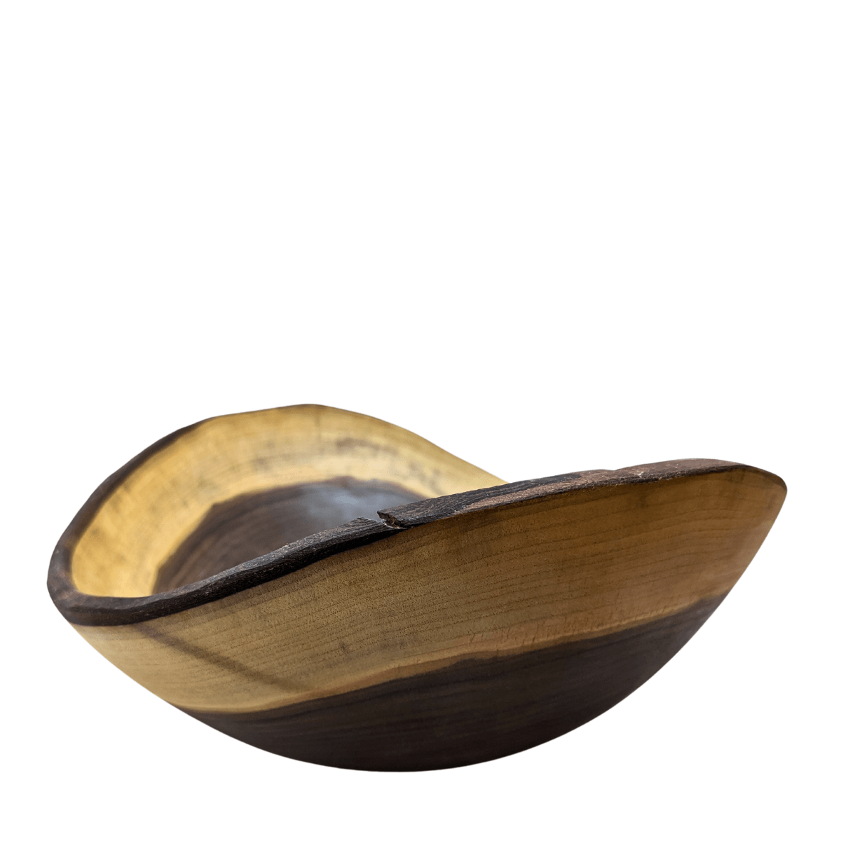 18" Black Walnut Oval Bowl - Thumbnail 3