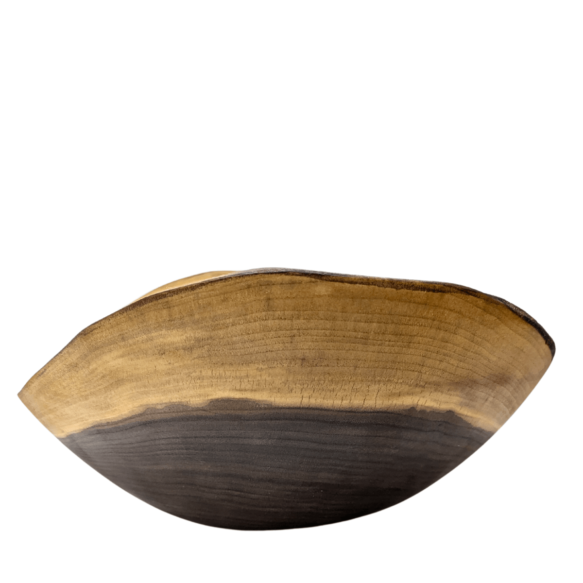 18" Black Walnut Oval Bowl