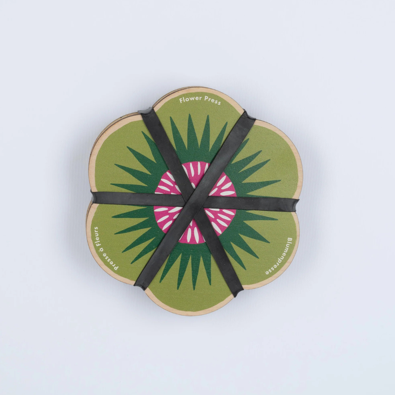 Flower Shaped Press - Light Green