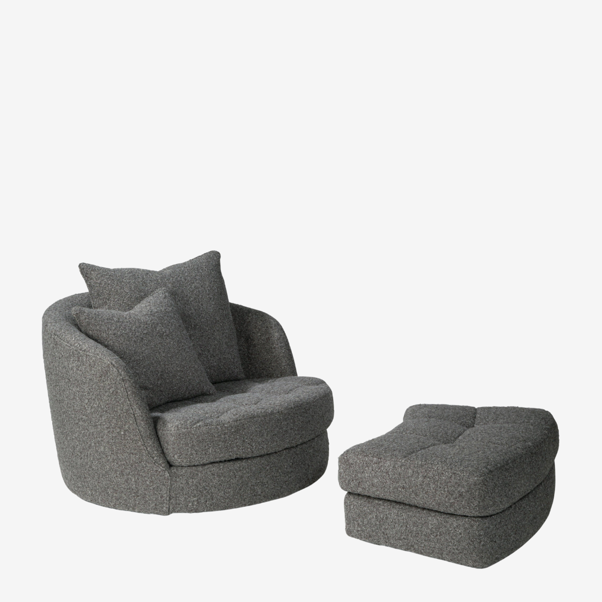 956 Giant Swivel Tub Chair | Thayer Coggin – Urban Natural Home