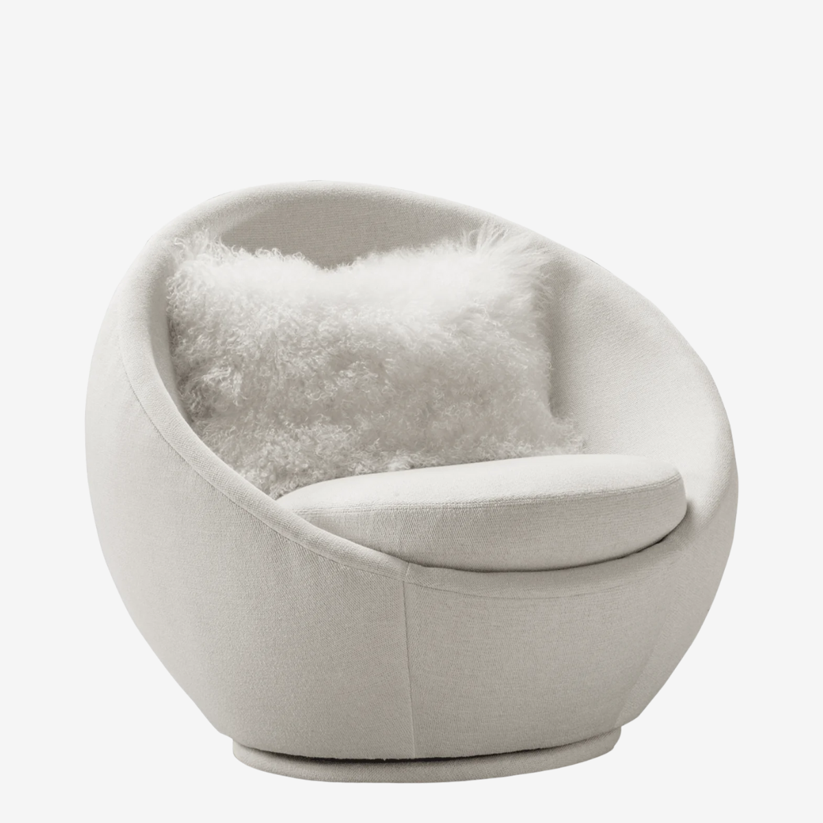 Thayer Coggin The Good Egg Swivel Chair - Thumbnail 2