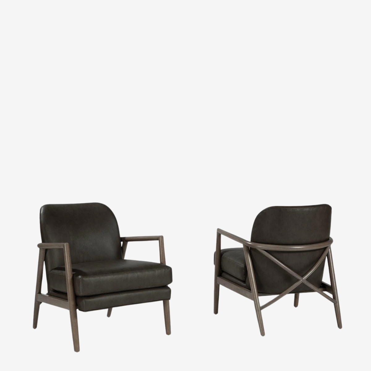 Lex Lounge Chair, Walnut Base | Thayer Coggin – Urban Natural Home