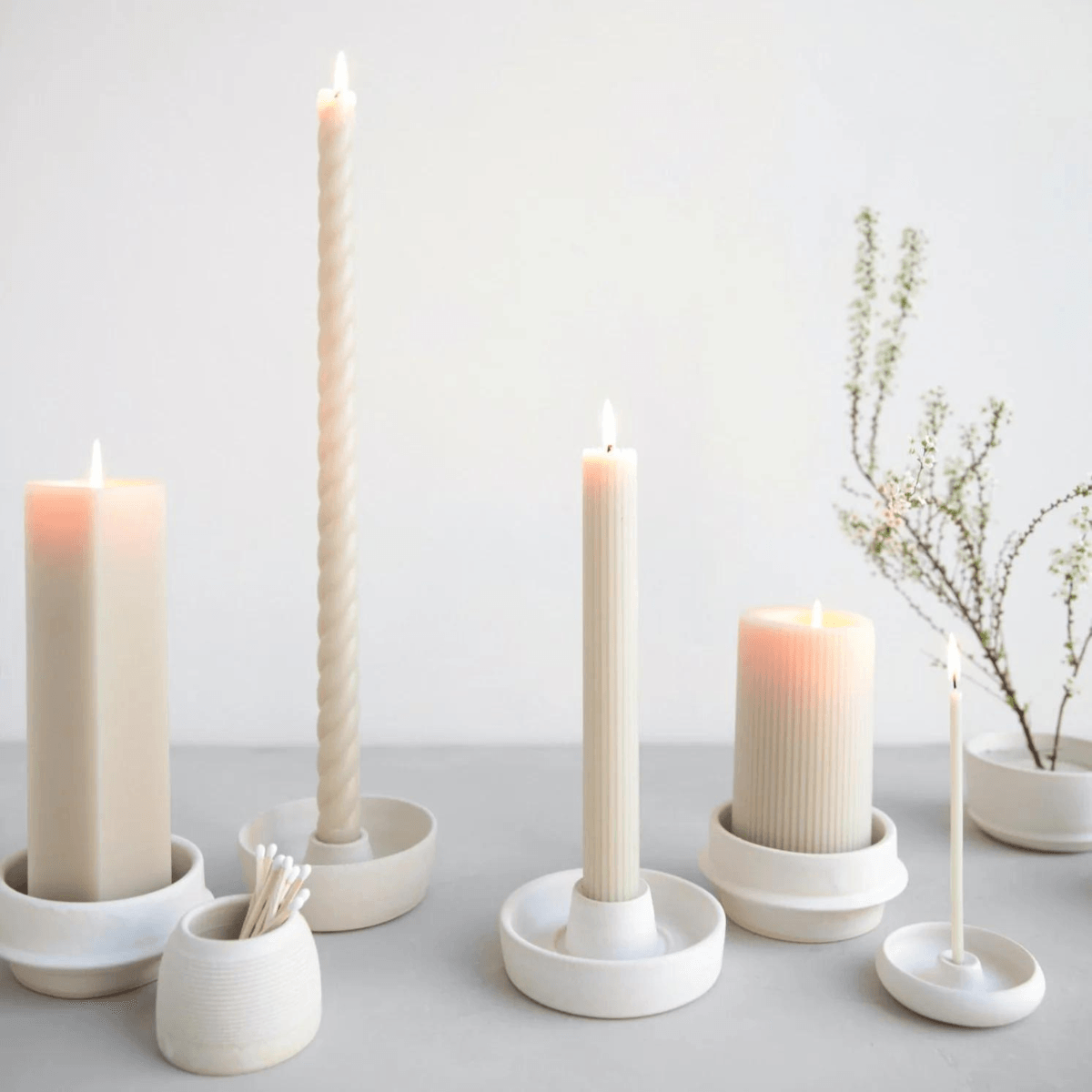 The Floral Society Taper Candles - Thumbnail 3