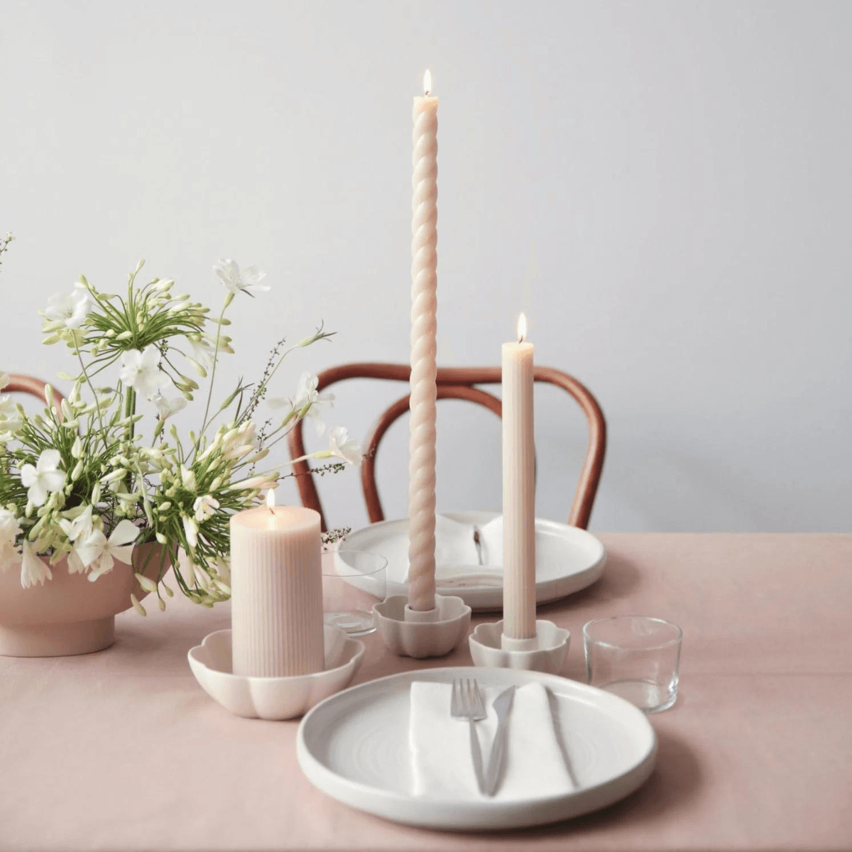 The Floral Society Taper Candles - Thumbnail 4