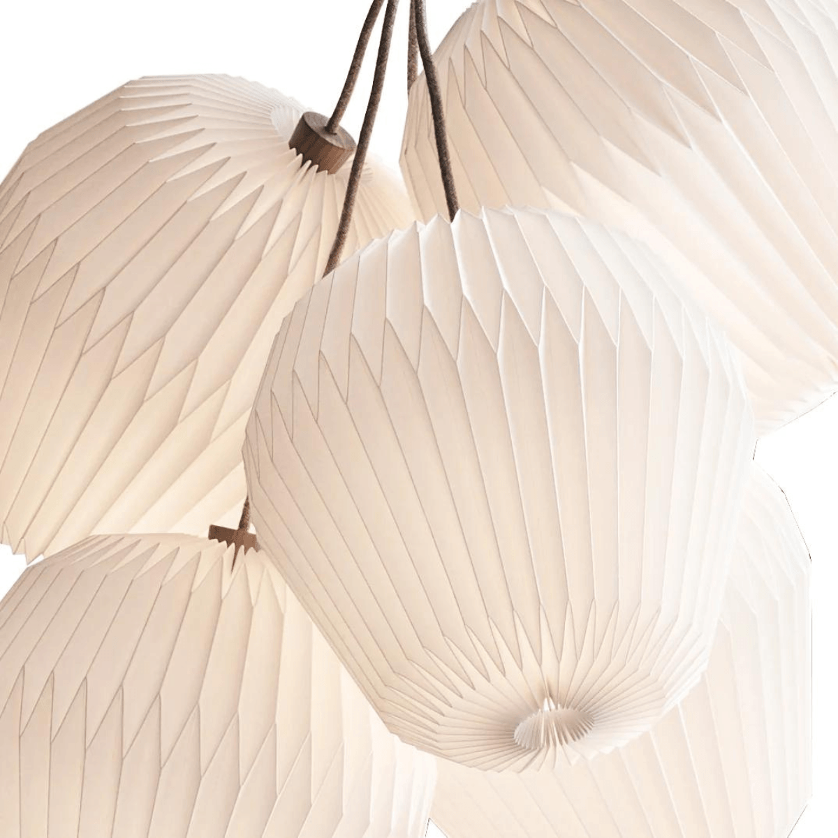 Bouquet Chandelier Large 5 Shades Paper