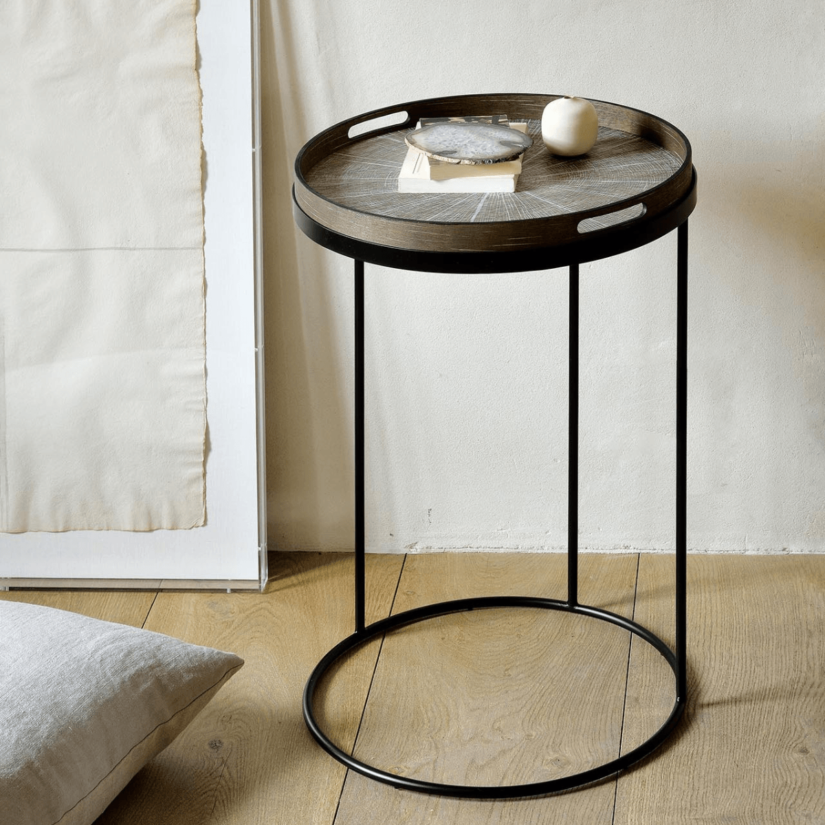 Round Tray Side Table - Thumbnail 5