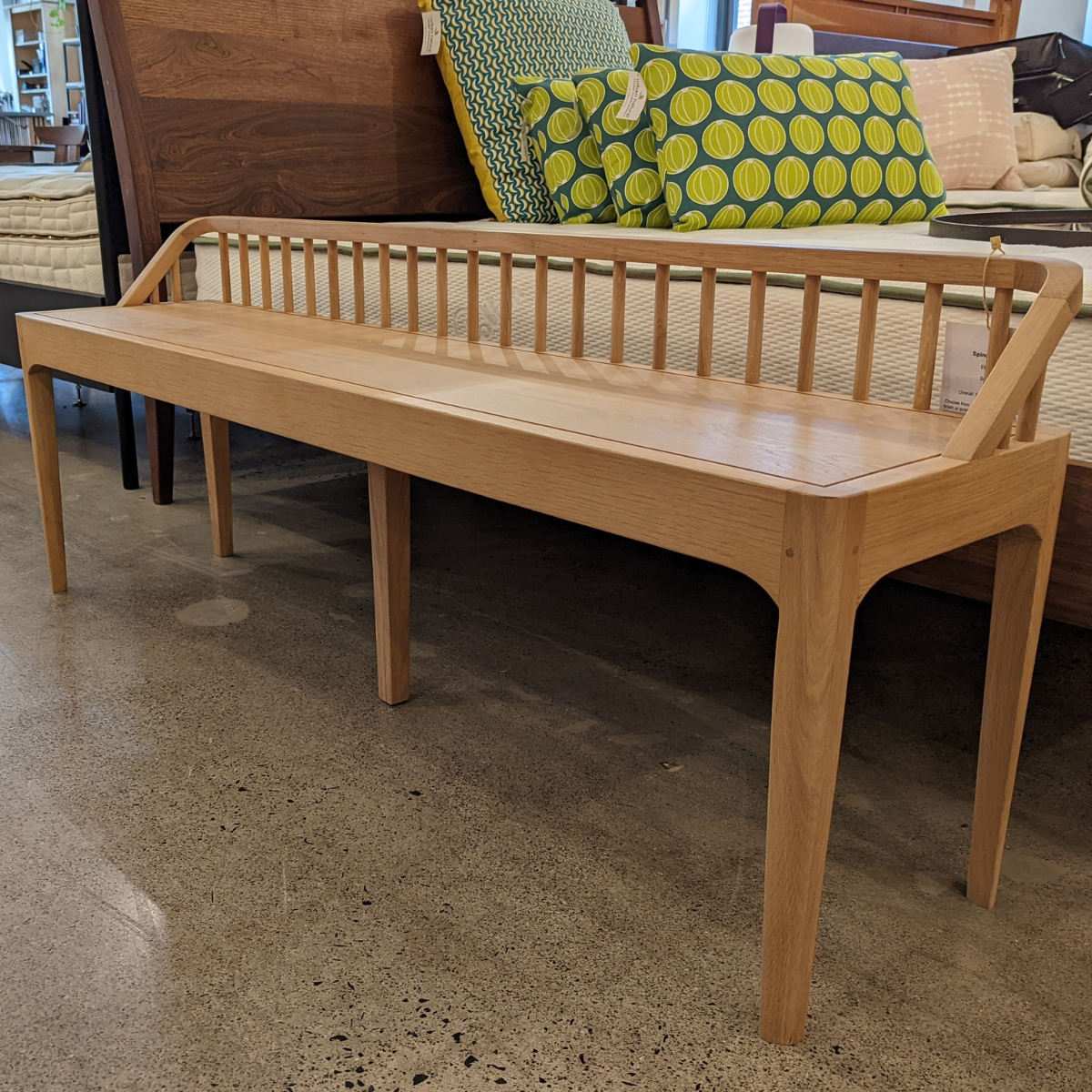 Ethnicraft spindle deals bench