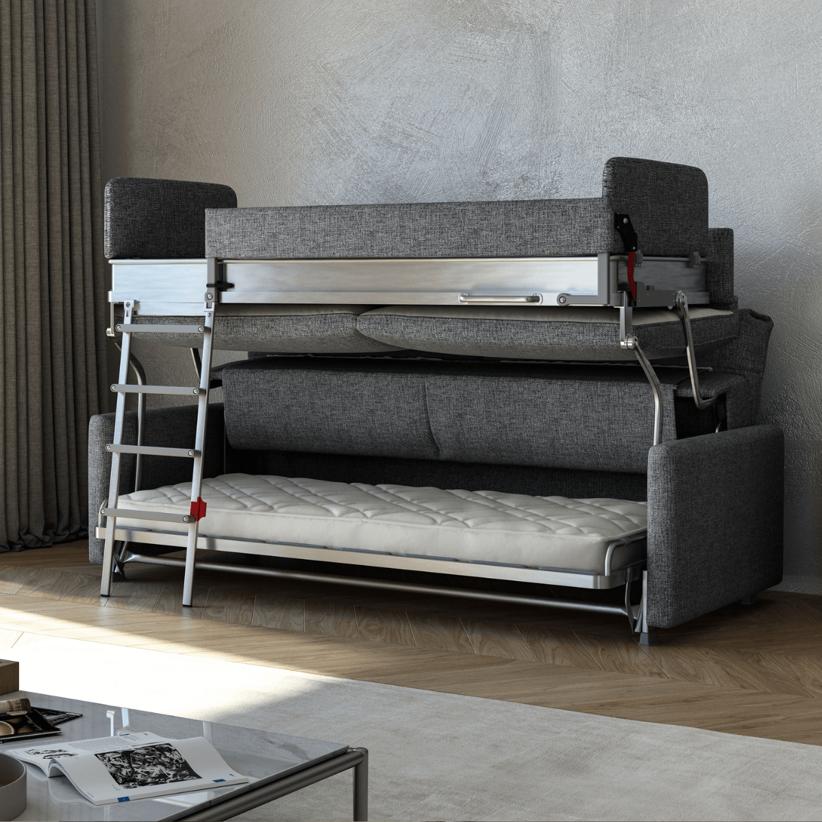 Elevate Bunk Bed Sleeper Sofa Urban Natural Home