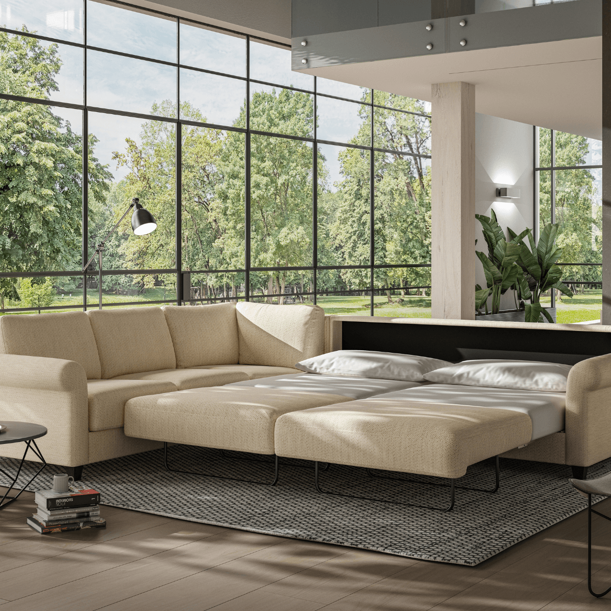 Hugo King Sleeper Sectional - Thumbnail 4